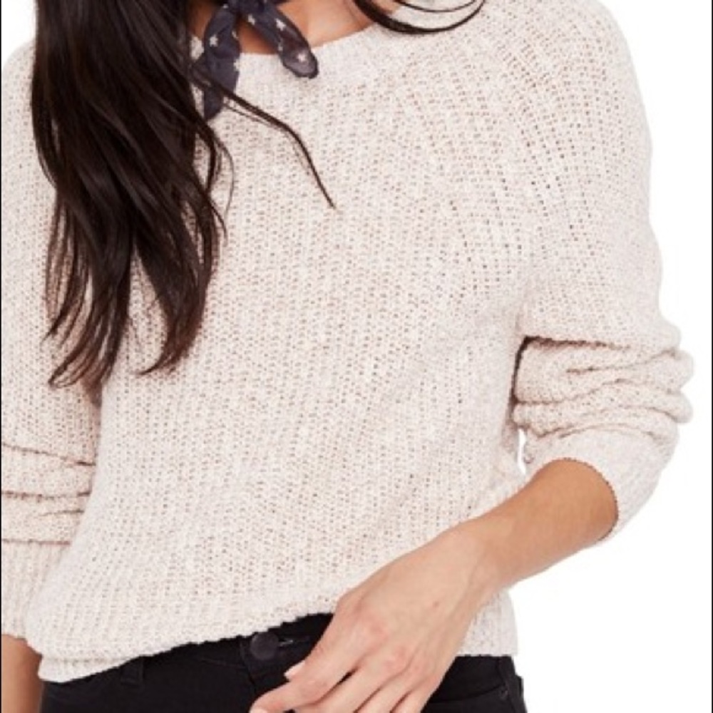 FREE PEOPLE Electric City Pullover Sweater